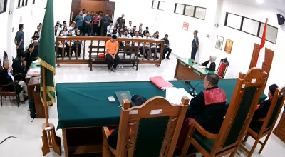 Terdakwa Penganiaya Guru di Trenggalek Divonis 6 Bulan Penjara