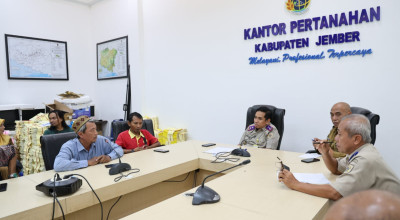 Pemkab Jember Fasilitasi Warga Bertemu BPN, Bahas Solusi Banjir