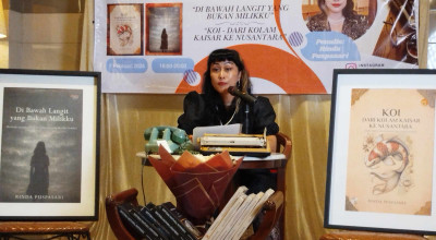 Tak Kejar Laku, Penulis Buku Asal Malang Luncurkan 2 Buku demi Literasi Warga