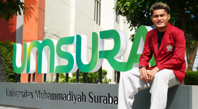 Mikael Tata Perkuat Barisan Atlet Persebaya di Kampus Umsura