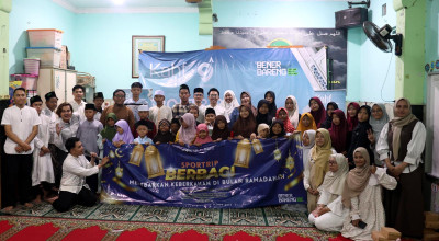 Sportrip Gerakkan Komunitas, Gandeng Kahf Sambangi Panti Asuhan di Surabaya