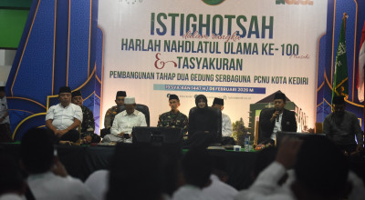 Hadiri Istighotsah Harlah NU ke-100 Wali Kota Kediri Ungkap Hal Ini