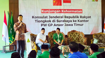 Perkuat SDM dan Industri Halal, GP Ansor Gandeng Mitra Tiongkok