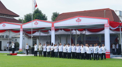 Apel Besar ASN Pemkab Kediri Jadi Momen Kebangkitan dan Refleksi Hari Jadi ke-1222