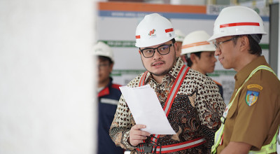 Mas Dhito Cek Progres Rehabilitasi Gedung Pemkab Kediri