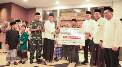 Bupati Jember Beri Jaminan Sosial Ojol dan Insentif Guru Ngaji di Malam Nuzulul Qur’an