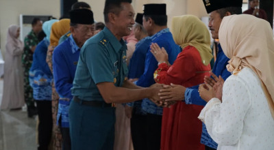 Perkuat Silaturahmi Koarmada II Hadiri Halal Bihalal PPAL di Surabaya
