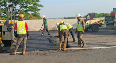 Jelang Mudik Lebaran, Jasa Marga Lakukan Pemeliharaan Tol Sumo