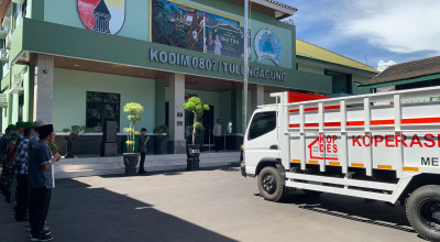 8 Desa di Tulungagung Terima Bantuan Truk Untuk Operasional KDMP