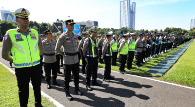 Belasan Ribu Personel Gabungan Siap Amankan Mudik Jatim 2026