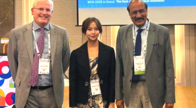 Suarakan SDGs di Korsel, Mahasiswi Unair Jadi Pembicara Termuda WCN 2025