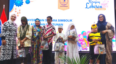 IWAPI Surabaya Rangkul Anak Disabilitas Lewat Keranjang Lebaran 2026
