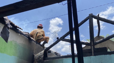 Lupa Matikan Kompor Saat Pergi ke Luar Kota, Rumah Warga Kediri Terbakar
