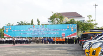 Operasi Ketupat Semeru, Polres Lamongan Dirikan 2 Pospam dan 1 Posyan