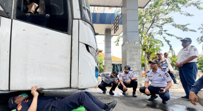 Dishub Surabaya Intensifkan Ramp Check Bus Jelang Arus Mudik Lebaran 2026