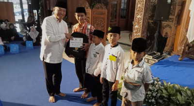 Gandeng Baznas, KKKS Tulungagung Santuni Ribuan Anak Yatim