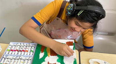 Cara Audrey, Siswi SD Cikal Taklukkan Emosi Lewat Desain