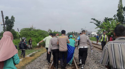 Pria Tanpa Identitas Tewas Tertabrak KA Anjasmoro di Deket Lamongan