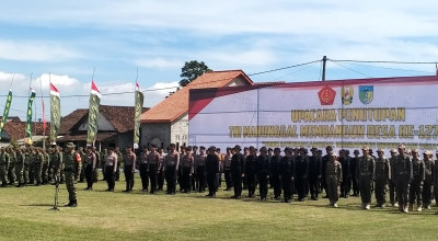TMMD ke-127 di Gadungan Kediri Ditutup, Proyek Jalan Tembus Tuntas