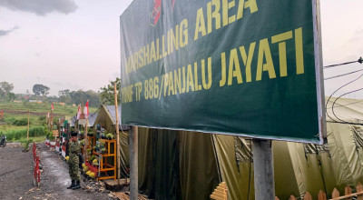 Mengenal Yonif TP 886 Panjalu Jayati yang Berada di Sisi Selatan Tulungagung