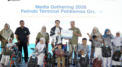 Pelindo Terminal Petikemas Beri Panggung Kreativitas Anak YPAC