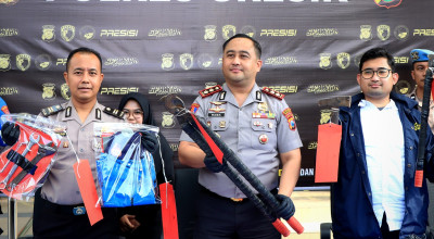 Polres Gresik Tangkap Komplotan Residivis Pencuri Kabel Trafo PLN Lintas Kota