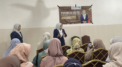 Hari Kartini, YKI Lamongan Gaungkan Gerakan Sadari hingga Skrining Kanker Serviks