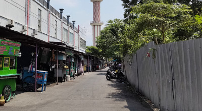 Pedagang Desak Kelanjutan Pembangunan Alun-Alun Kota Kediri