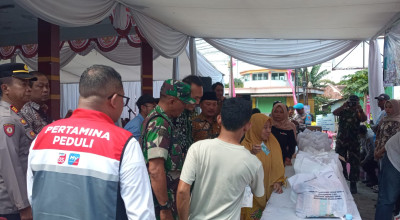 Pertamina Guyur 211 Ribu Paket Sembako di Jember, Cukup Tebus Rp30 Ribu