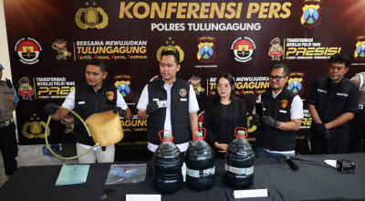 Polres Tulungagung Ungkap Kasus Penyalahgunaan BBM Subsidi, Ini Modusnya