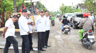 55 Ruas Jalan Lamongan Sepanjang 35 Km Masuk Prioritas Perbaikan