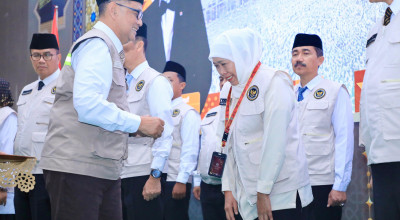 Gubernur Khofifah Dilantik Koordinator PPIH Embarkasi Surabaya 2026