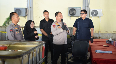 Polres Gresik Bongkar Gudang Penimbunan Solar Subsidi di Ujungpangkah dan Panceng