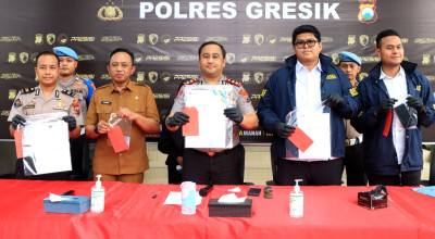 Polres Gresik Ungkap Penipuan Rekrutmen ASN, Tersangka Raup Untung Rp1,5 M