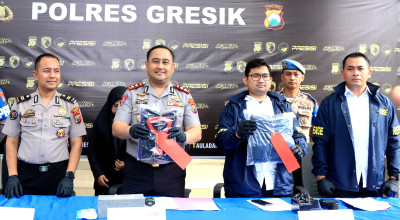 Polres Gresik Bekuk Pelaku Pencabulan Anak Dibawah Umur