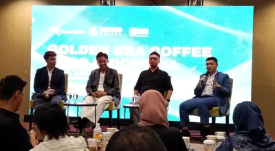 Perluas Transaksi Digital, BRI Jemursari Masuk ke Komunitas Pecinta Kopi