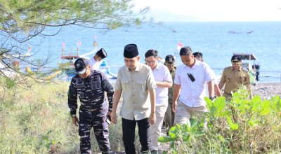 Tinjau JLS, Bupati Jember Temukan Tambak Udang Tak Berizin