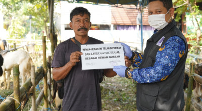 Dear Warga Kota Kediri, Beli Hewan Kurban di Tempat yang Ada Tulisan Ini