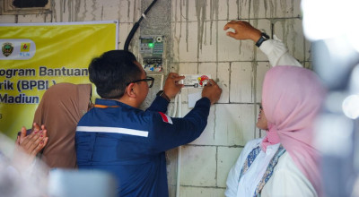 Program Bantuan Pasang Baru Listrik Bergulir, Targetkan 44.500 Rumah Tangga