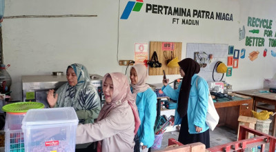 Kolaborasi Pertamina dan Warga Ubah Sampah Jadi Nilai Ekonomi