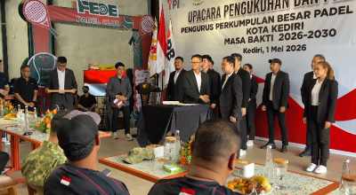 PBPI Kota Kediri Dilantik, Siap Cetak Atlet Padel untuk PON hingga Olimpiade 2030