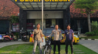 Polisi Ringkus 2 Maling Motor di Sidokumpul Gresik, Pelaku Sempat Ganti Warna Bodi