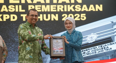 Kota Kediri Raih Opini WTP 12 Kali Berturut-turut, Ini Pesan Mbak Wali
