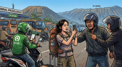 Viral Wisatawan Asal China Diintimidasi Oknum Ojek Pangkalan di Probolinggo