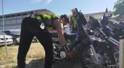 Libur Sekolah, Polres Ponorogo Gencarkan Razia Balap Liar