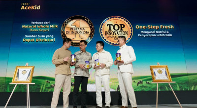 AceKid Masuk Indonesia, Usung Susu Formula dari Susu Segar