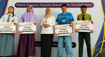 Pemkab Kediri Berikan Beasiswa BERANI untuk 58 Atlet Berprestasi