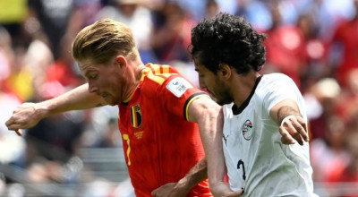 Duel Sengit Belgia vs Mesir Berakhir Sama Kuat