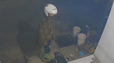 Pencurian Motor Milik Juragan Kambing di Probolinggo Terekam CCTV