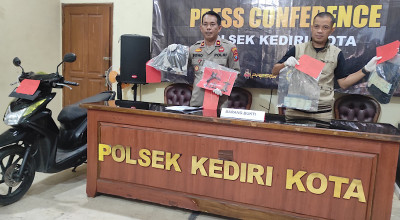 Komplotan Maling Motor yang Meresahkan Warga Kediri dan Tulungagung Ditangkap